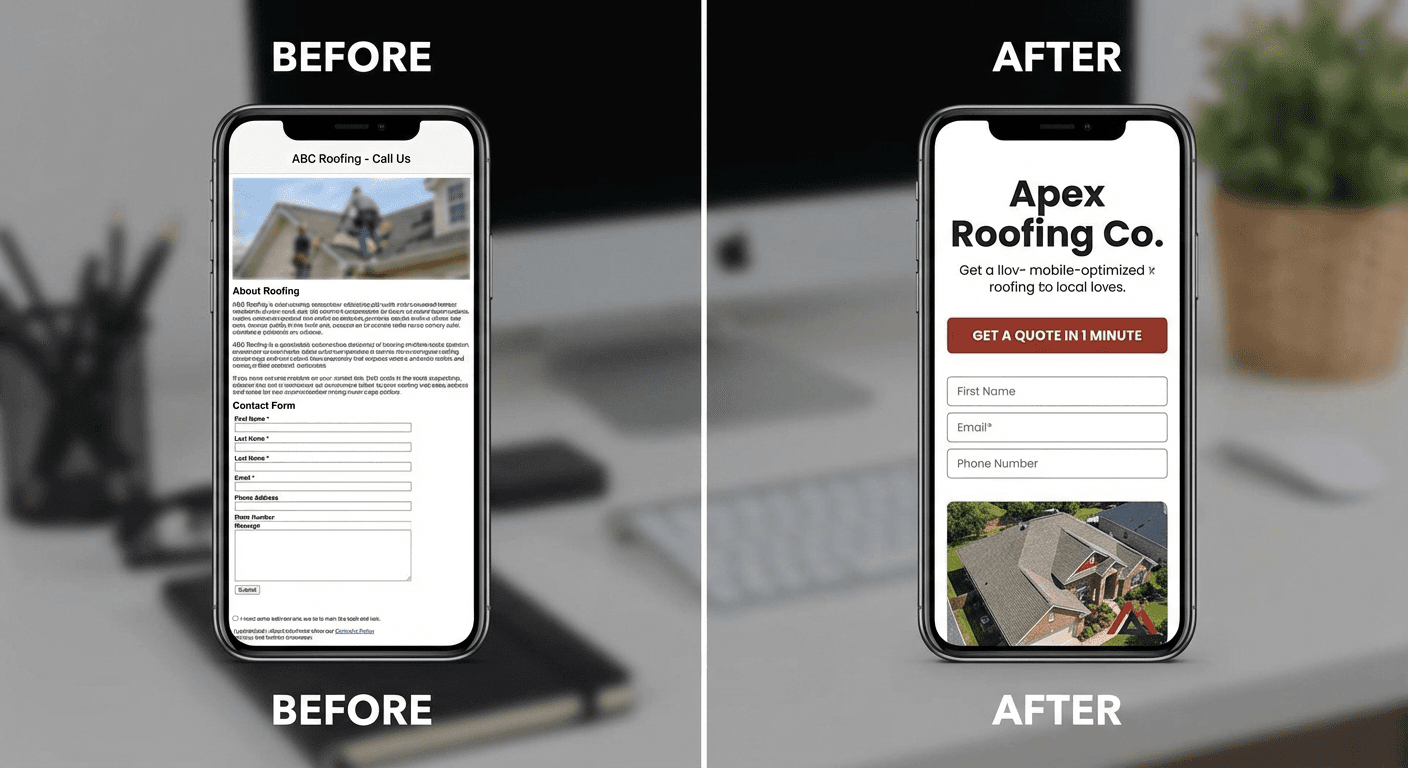 Lone Star Exteriors roofing website